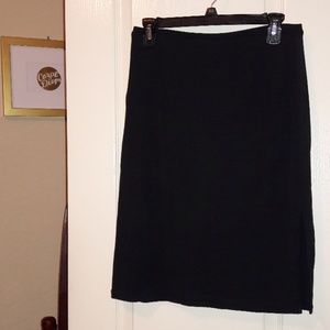 Black Banana Republic Midi Skirt